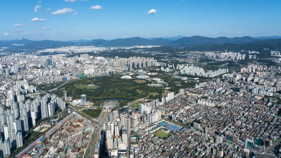 Seoul Views From The Lotte Tower